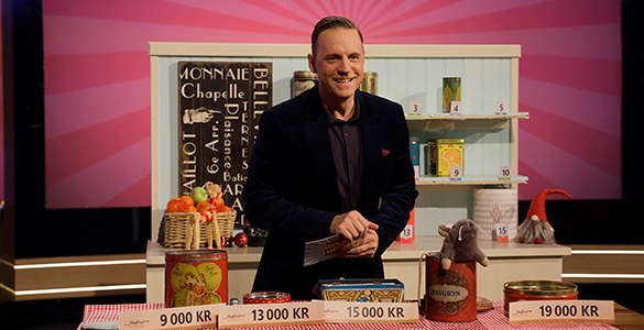 Stefan Odelberg i BingoLotto-studion 