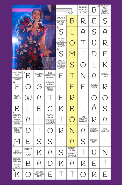 Lilla krysset BingoLotto juli augusti