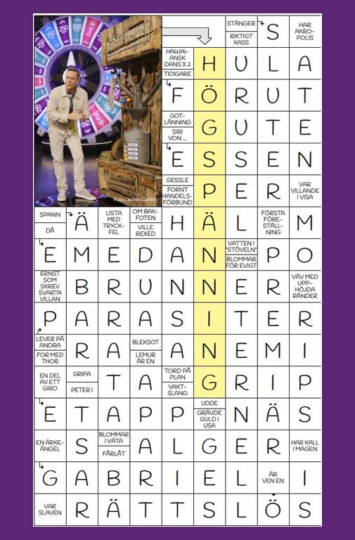 Facit på BingoLottos lilla kryss i maj