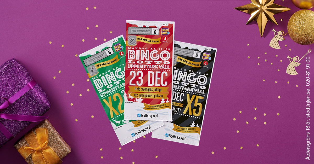 Bingolotto Extrachansen Extrachansen i BingoLotto BingoLotto Bingo, Spel