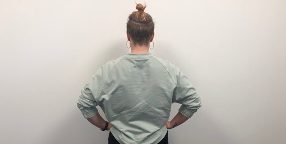 Bloggaren BingoJohanna bakifrån