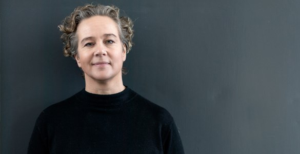 Carina Olofsson som jobbar med Årets Eldsjäl på Folkspel