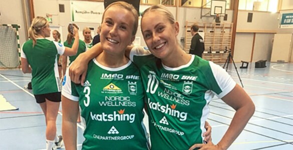 Amanda och rebeckka, handbollspelare