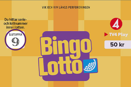 Slutsiffra på bingolott