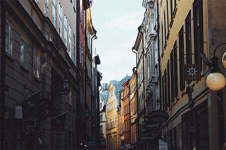 Sommarweekend i Stockholm, Gamla stan