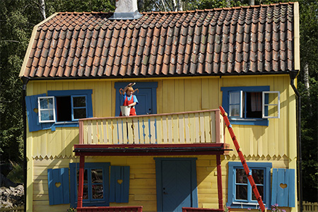 Villa Villekulla på Astrid Lindgrens värld i Vimmerby