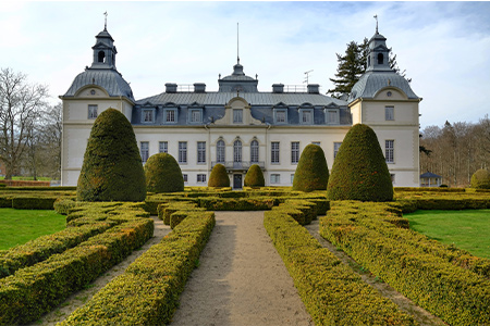 Kronovalls slott på Österlen