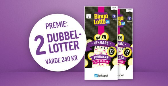 Extra dubbellotter- prenumerationserbjudande