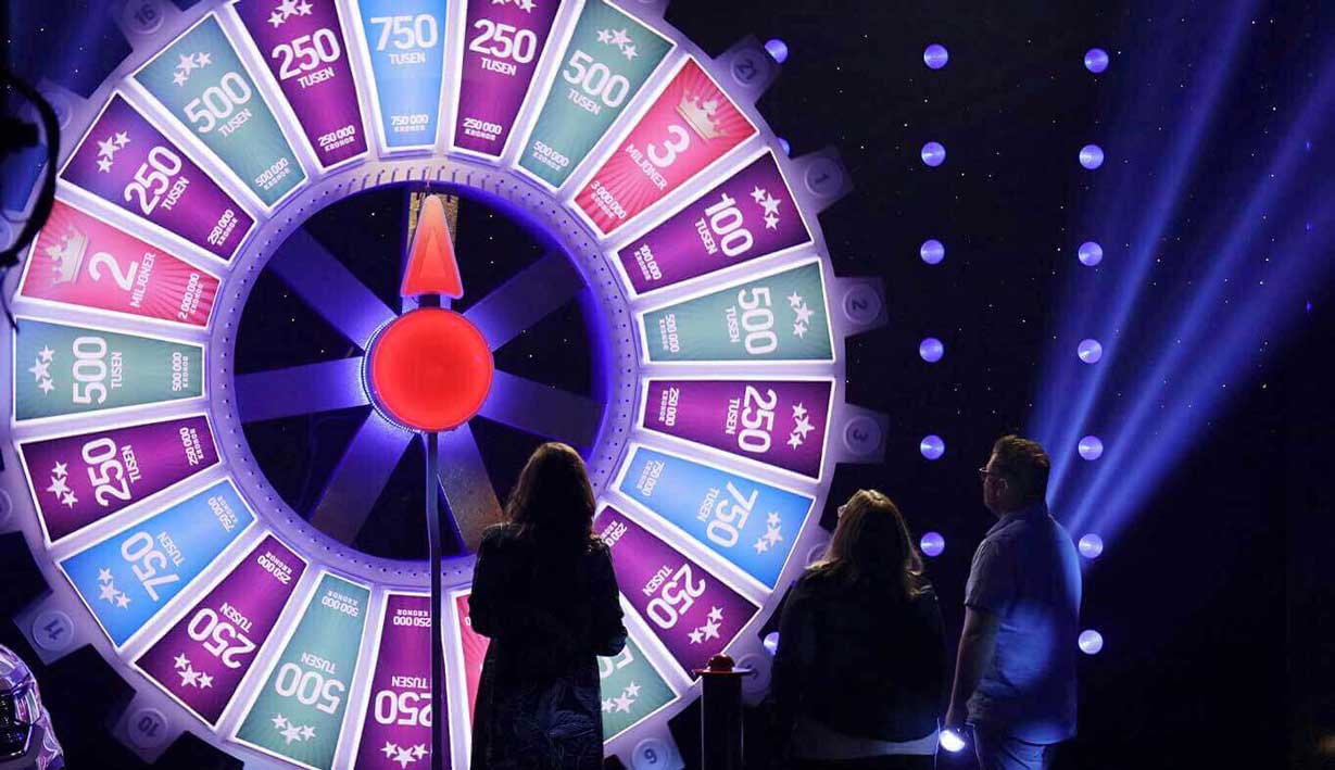 Spelmomentet Finalspelet i programmet BingoLotto