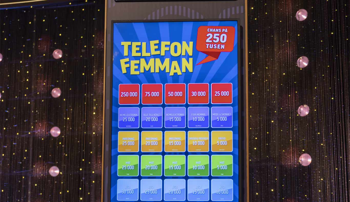 Spelmomentet TelefonFemman i BingoLotto