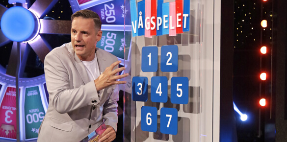 Stefan Odelberg i BingoLottos spelmoment Vågspelet